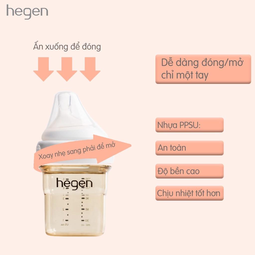 Bình sữa Hegen PPSU 150ml - 240ml