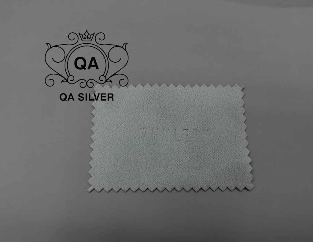 Khăn lau trang sức bạc khổ nhỏ 5 x 7 cm khăn làm sạch mắt kính điện thoại QACC - KÈM ẢNH THẬT