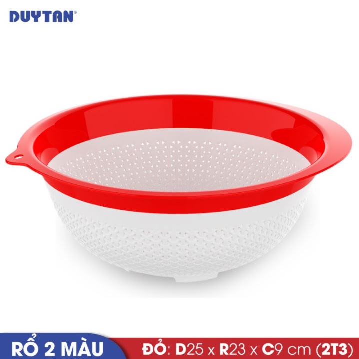 Rổ 2 màu nhựa Duy Tân 2T3  - 13894 - Giao màu ngẫu nhiên - Hàng chính hãng