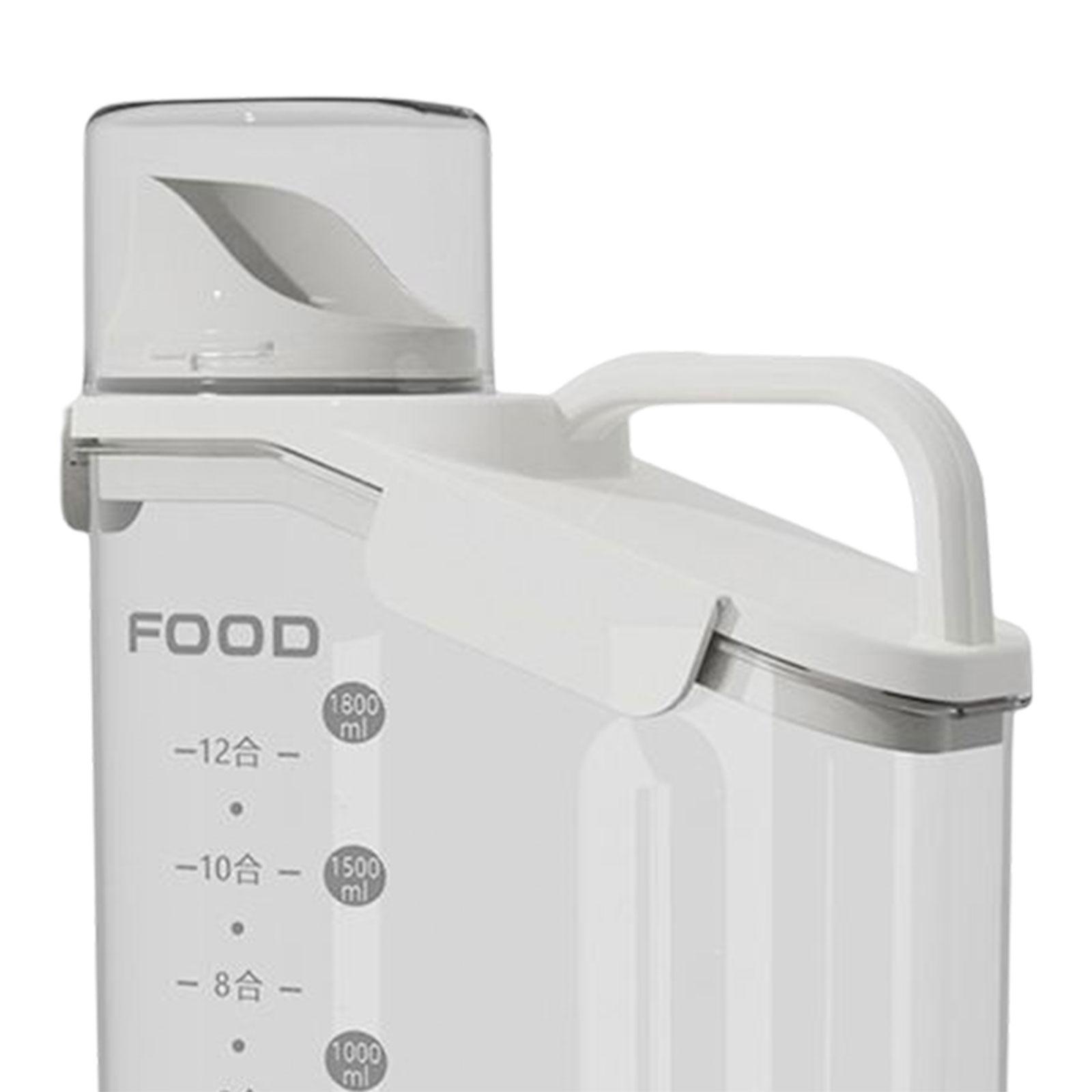 Cereal Storage Container Food Dispenser Pour for Pantry Baking Supply