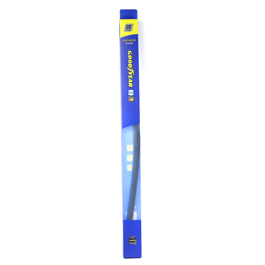 Gạt Mưa Không Xương GOODYEAR GY-5873 (28 Inch/700 mm) Chân Cài Đa Năng Lắp Được Nhiều Dòng Xe Đặc Biệt - Nhập Khẩu Chính Hãng