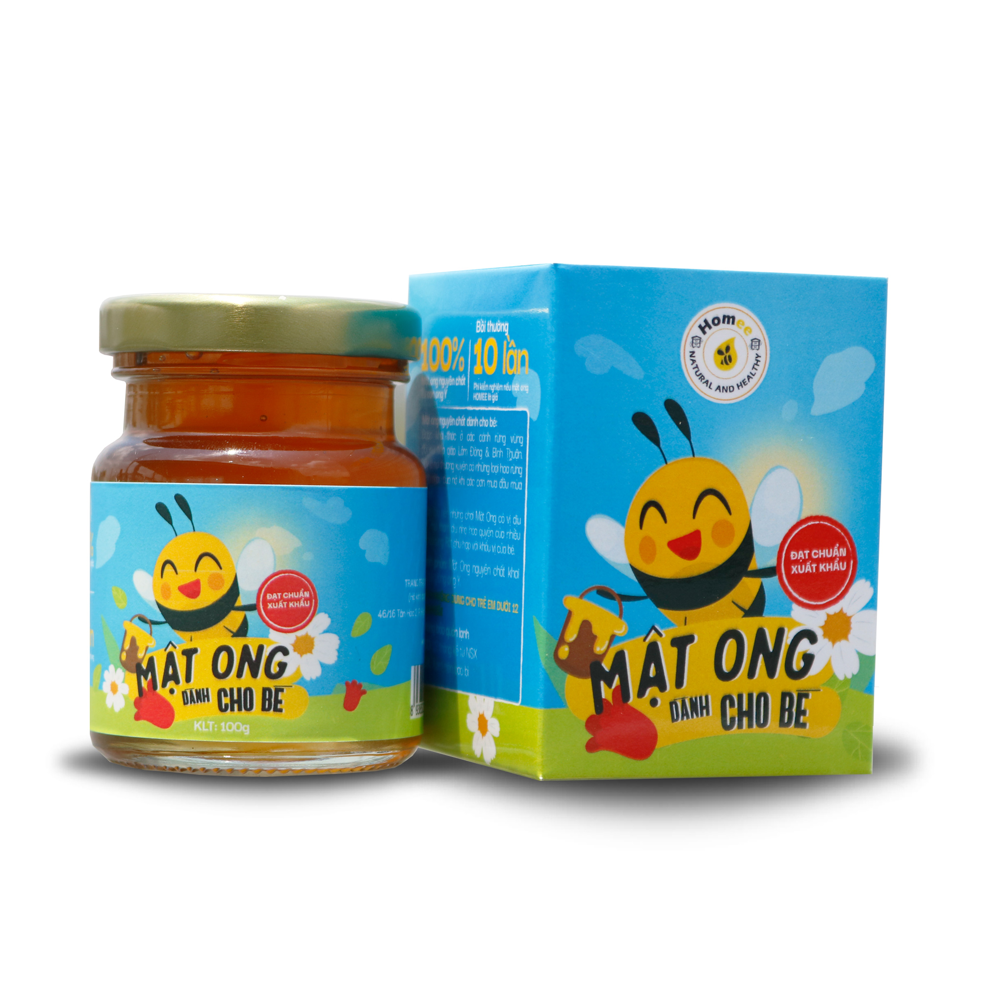 Mật ong nguyên chất dành cho bé ăn dặm HOMEE 100g