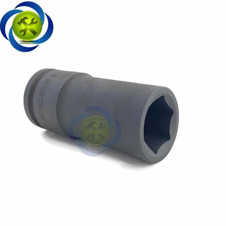 Tuýp 18mm đen dài 80mm Kingtony 443518M loại 1/2 6 cạnh