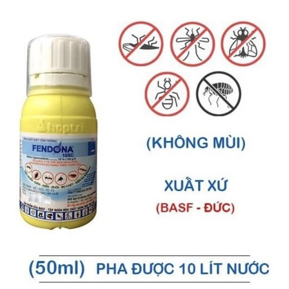 Thuốc diệt côn trùng (muỗi, gián) FENDONA 10SC 50ml nhập khẩu từ Đức