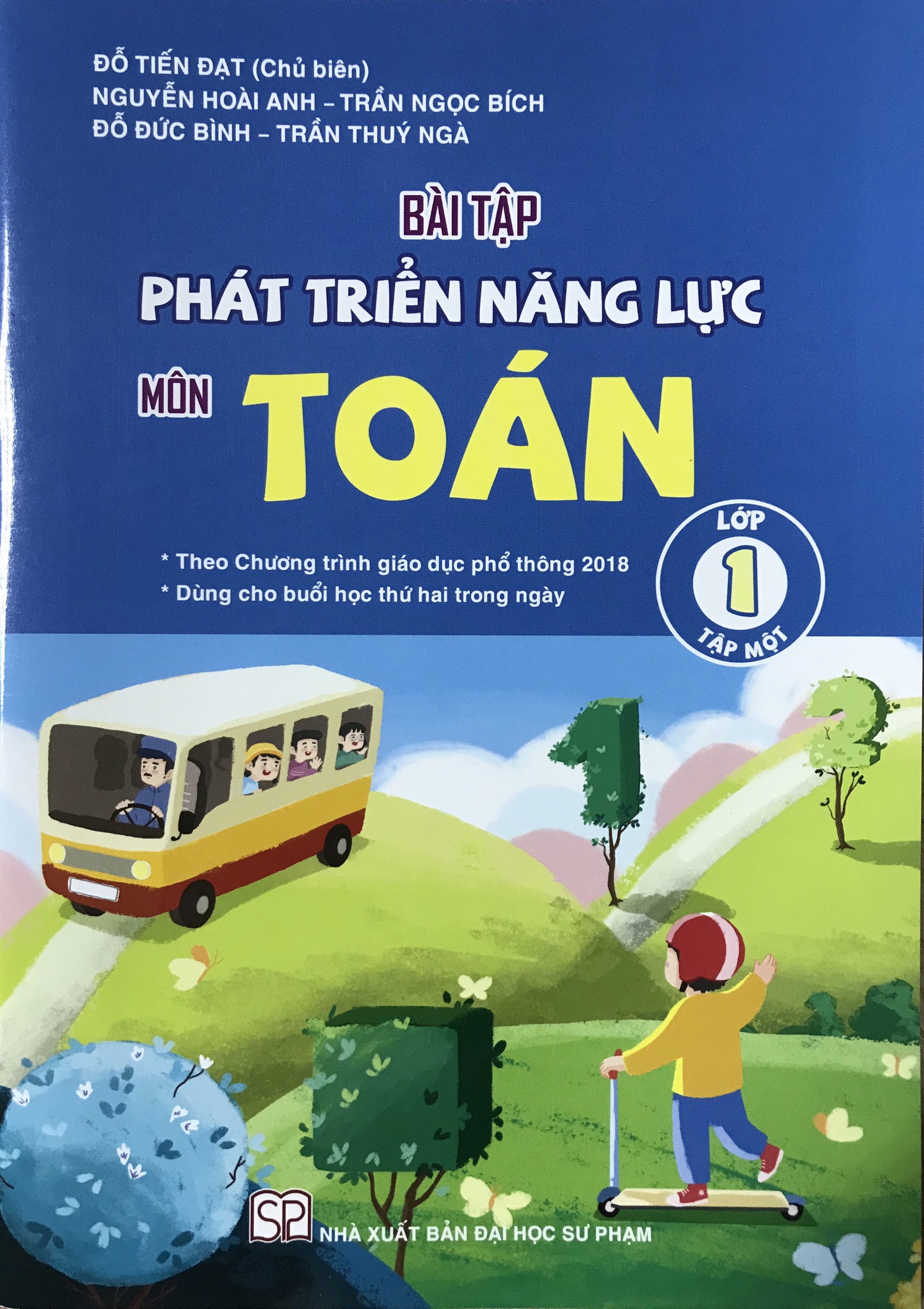 Bộ sách Bài tập Phát triển năng lực Lớp 1 Môn Toán + Tiếng Việt (04 cuốn) Theo chương trình giáo dục phổ thông 2018