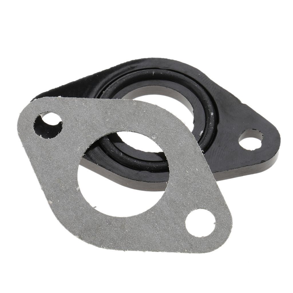 2X PZ19 Carburetor Carb Inlet Manifold Gasket Seal for 110-250cc Bike