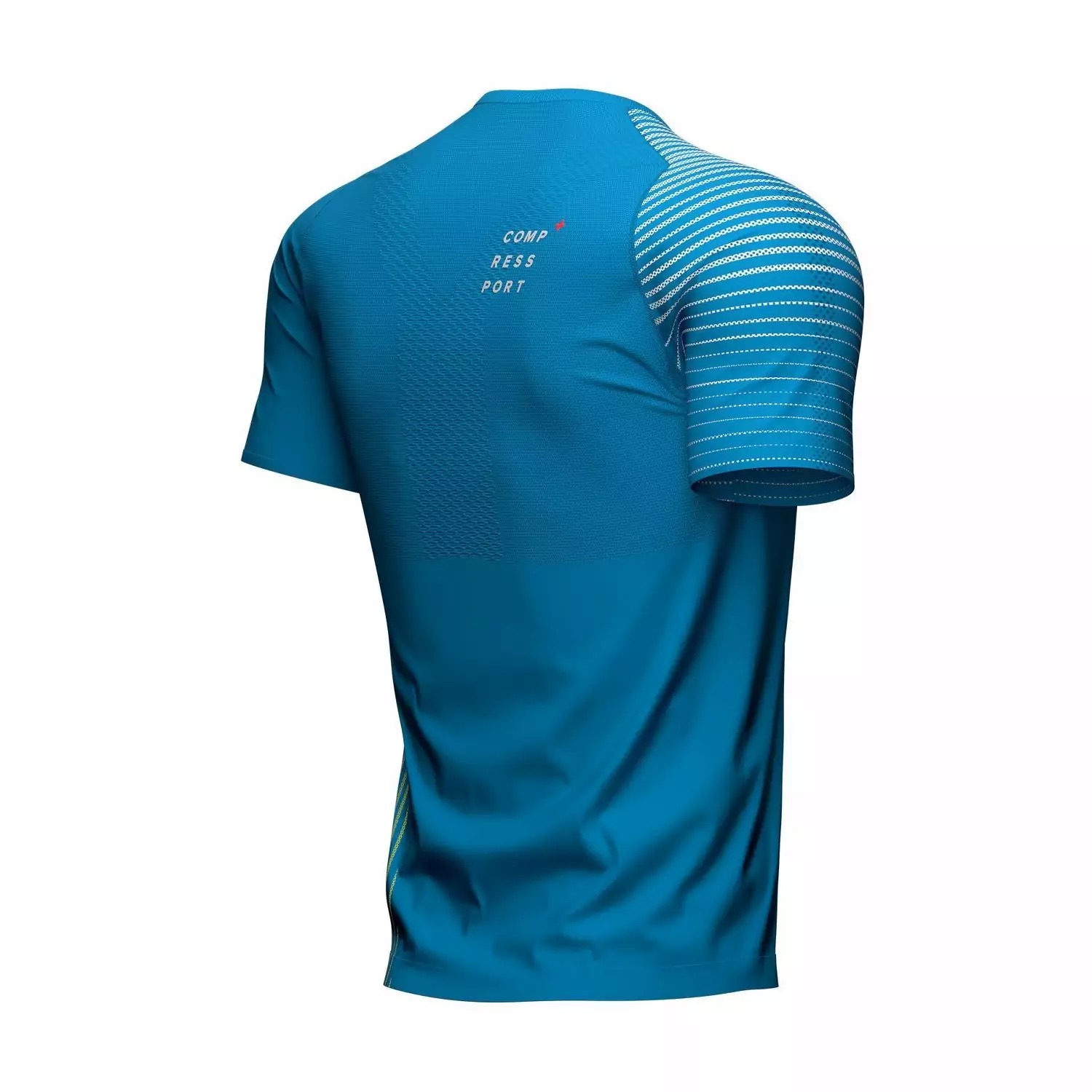 Áo chạy bộ nam Compressport Performance SS T-Shirt - Màu xanh