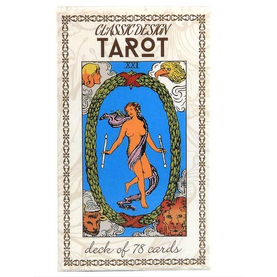 Bộ bài Tarot classic design deck of 78 cards (Bộ bài tarot 78 lá) {KÈM QUÀ TẶNG} - TR53 Tarot classic