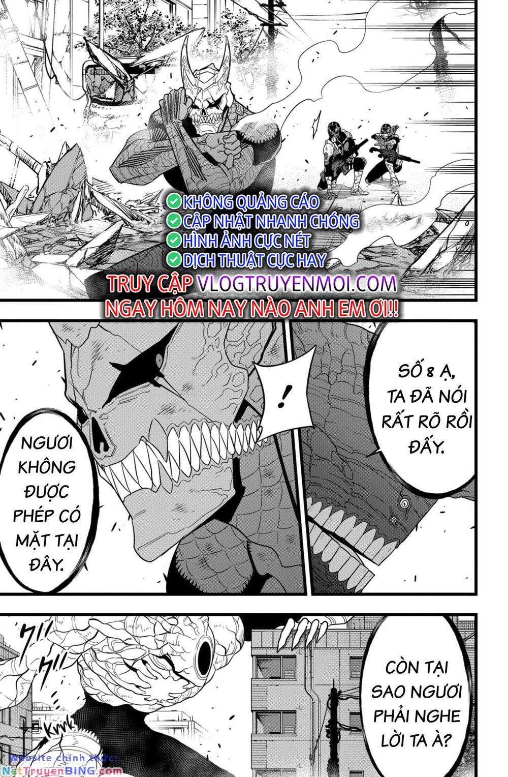 hôm nay - tôi hóa kaiju chapter 98 3