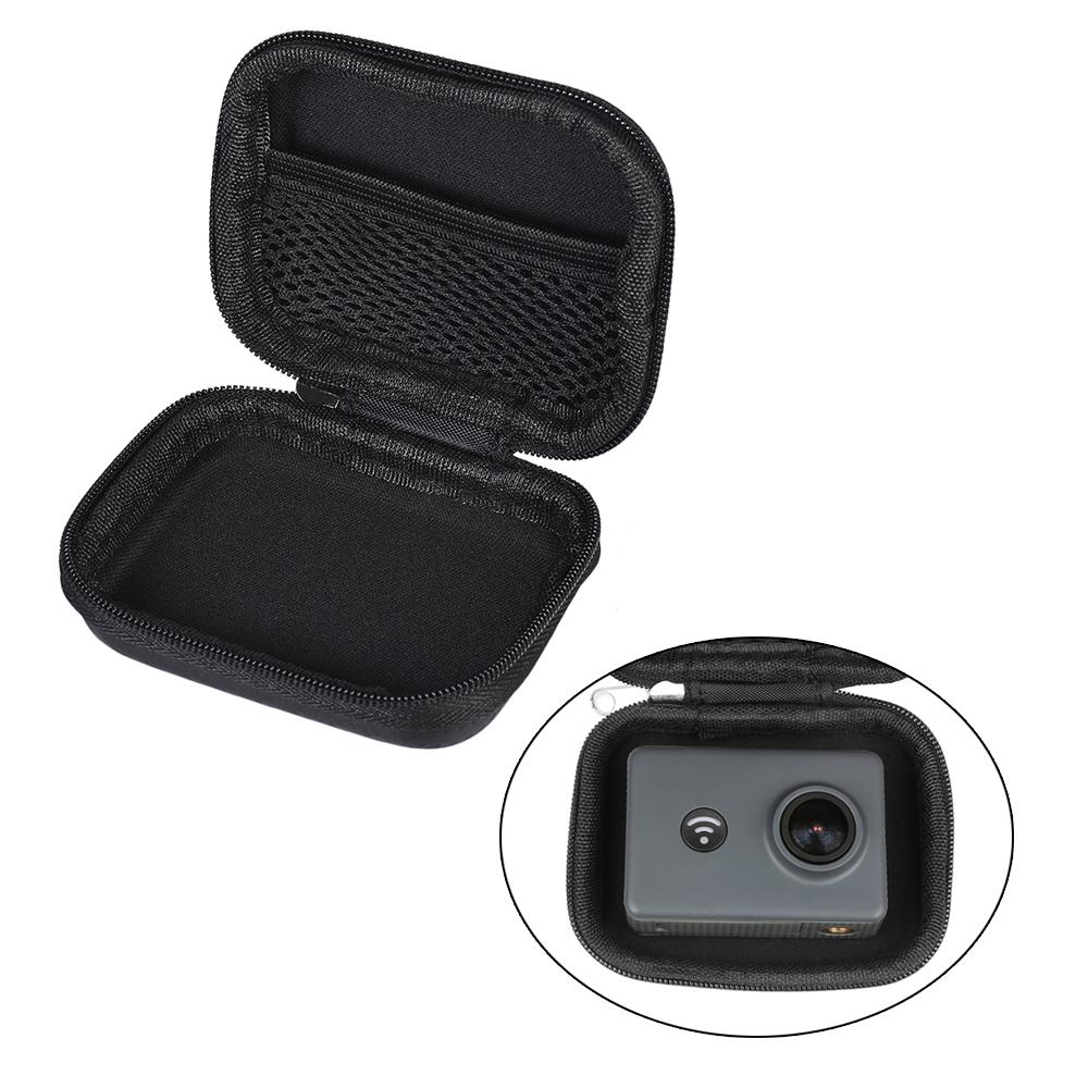 Mini Portable PU Camera Case Bag Water-resistant Storage for GoPro Hero 7/6/5/4/3+ Xiaomi Yi 4K + Lite Action Camera