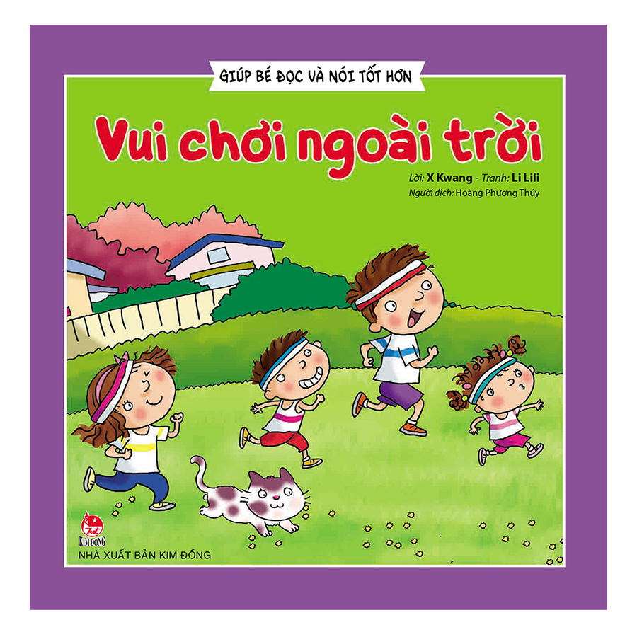 Giúp Bé Đọc Và Nói Tốt Hơn - Vui Chơi Ngoài Trời (Tái Bản 2019)