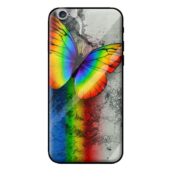 Ốp lưng kính cường lực cho iPhone 6S Plus BƯỚM 2 - Hàng chính hãng