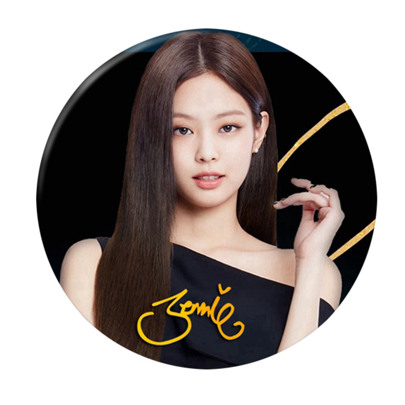 Set 16 huy hiệu BlackPink siêu đẹp trâm cài áo balo túi xách Blackpink