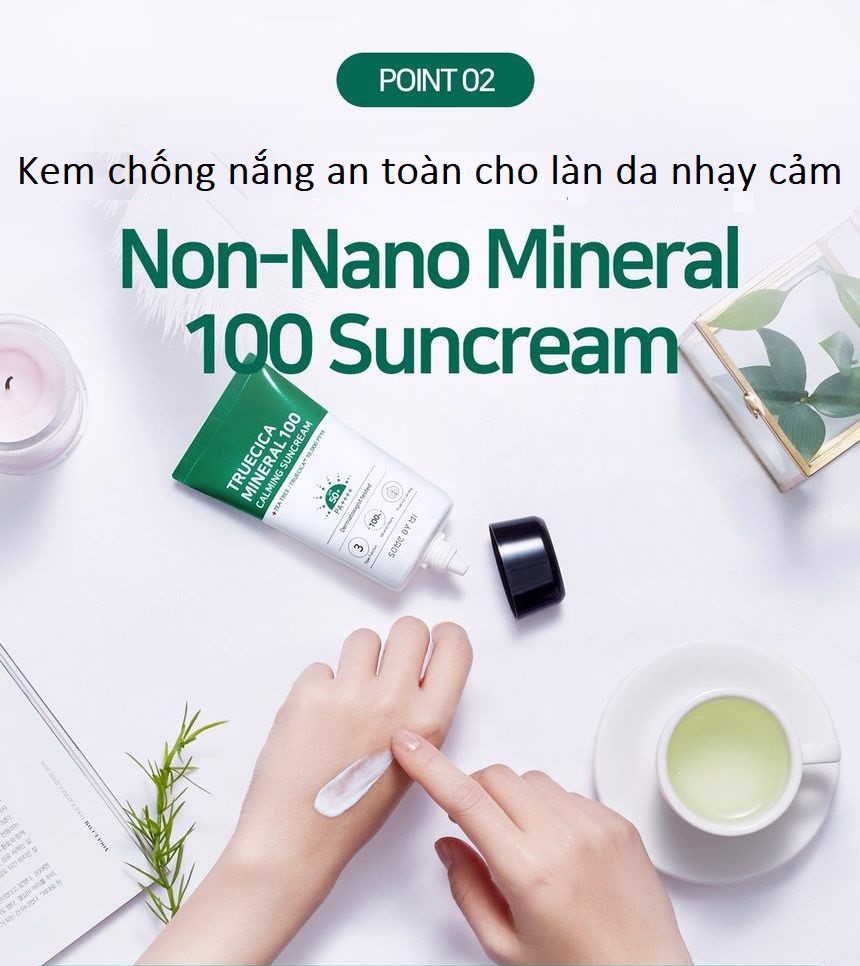 Kem Chống Nắng Some By Mi Trucica Mineral 100 Calming Suncream SPF50+/PA+++ 50ml