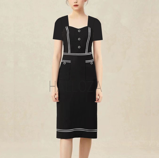 Đầm cho người mập, đầm big size, đầm che bụng