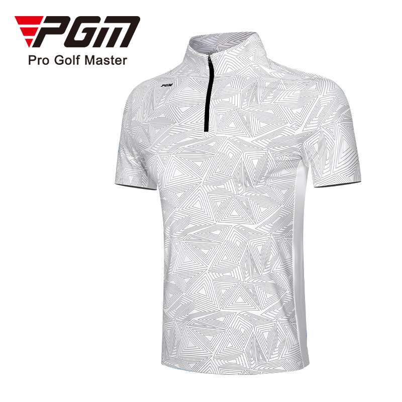 Áo Golf Nam Ngắn Tay - PGM Men Golf Shirt YF394 - M