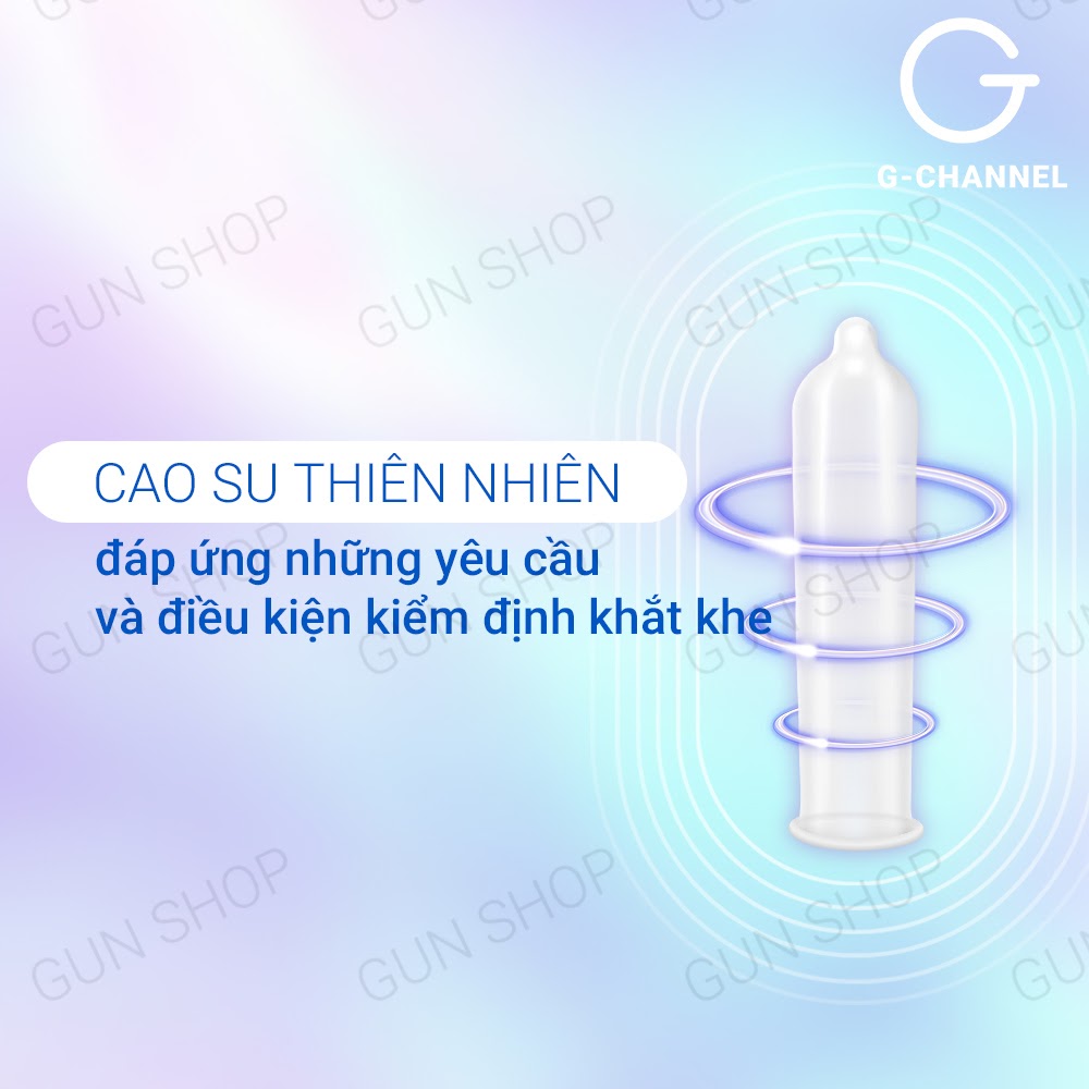 [Hộp 10 cái] Bao cao su Durex Invisible - Siêu mỏng, mềm mịn 