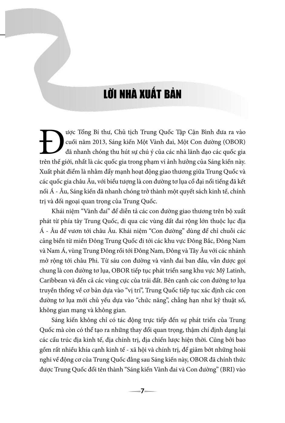 Một vành đai, Một con đường: Hành trình dài của Trung Quốc đến năm 2049 (Sách tham khảo) (Xuất bản lần thứ ba)