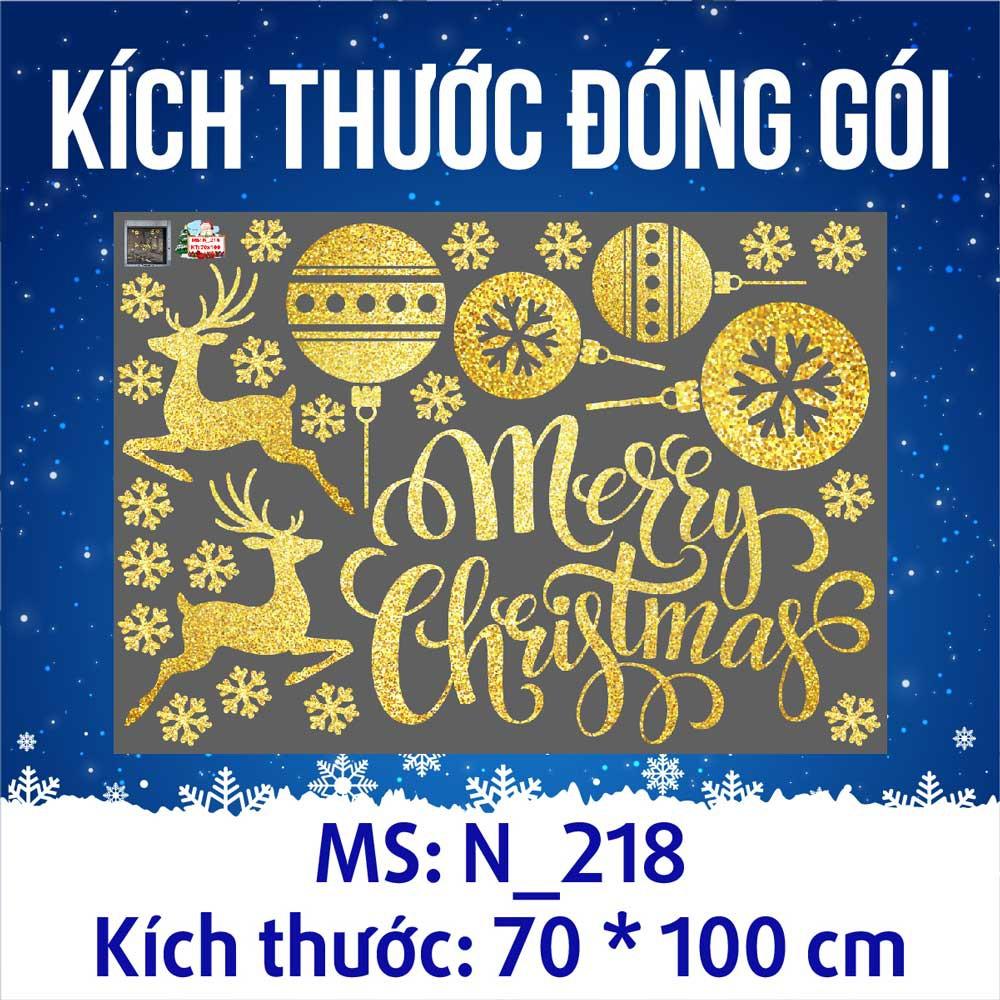 DECAL TRANG TRÍ GIÁNG SINH NOEL SỐ 96