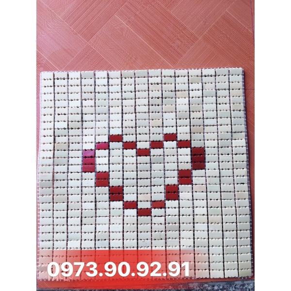 Quà tặng 8/3 Chiếu trúc trải ghế văn phòng kt 40 x 40cm