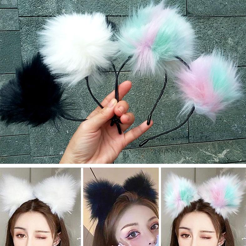 BĂNG ĐÔ cài tóc COSPLAY TAI CÁO, TAI MÈO
