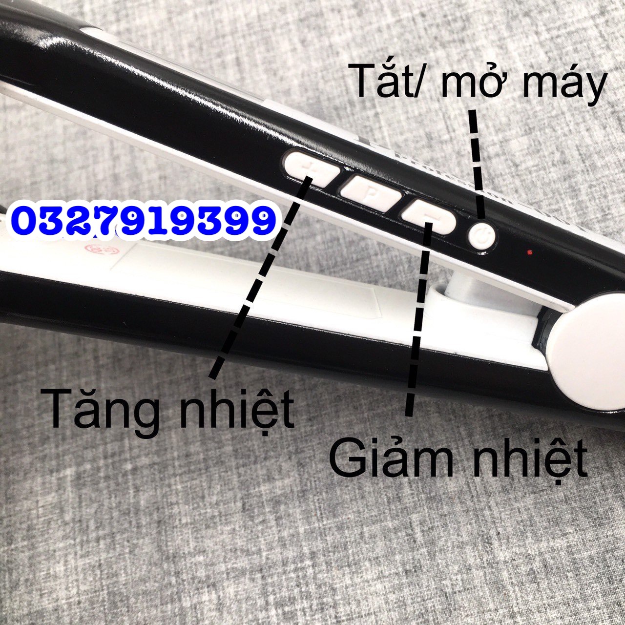 Máy duỗi tóc chuyên nghiệp bản lớn PROSEEE 001