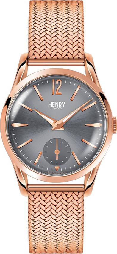 Đồng Hồ Nữ Dây Thép Không Gỉ Henry London HL30-UM-0116 Finchley (30mm) + Dịch Vụ Khắc Tên