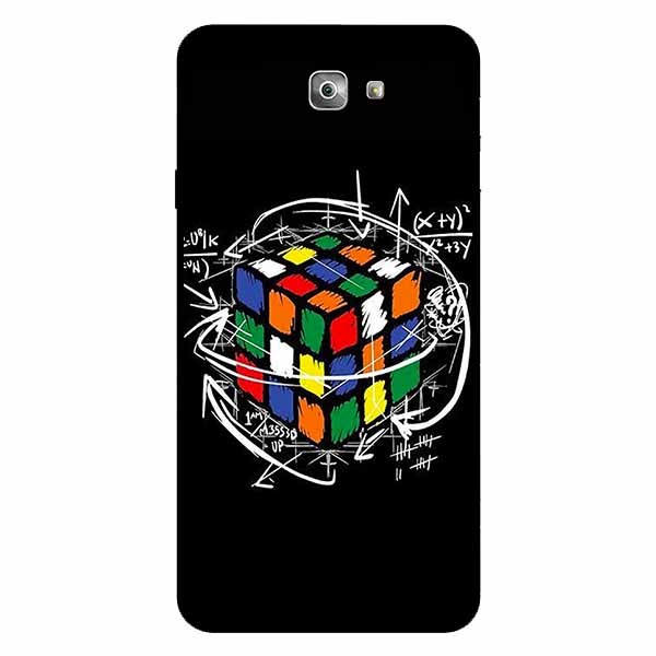 Ốp lưng in cho Samsung J7 Prime Rubik Toán Học