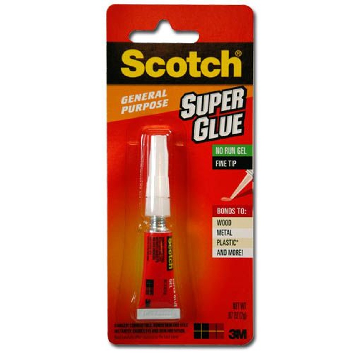 Bộ 5 chai keo dán giày, gỗ, nhựa đa năng siêu dính 3M Scotch AD113