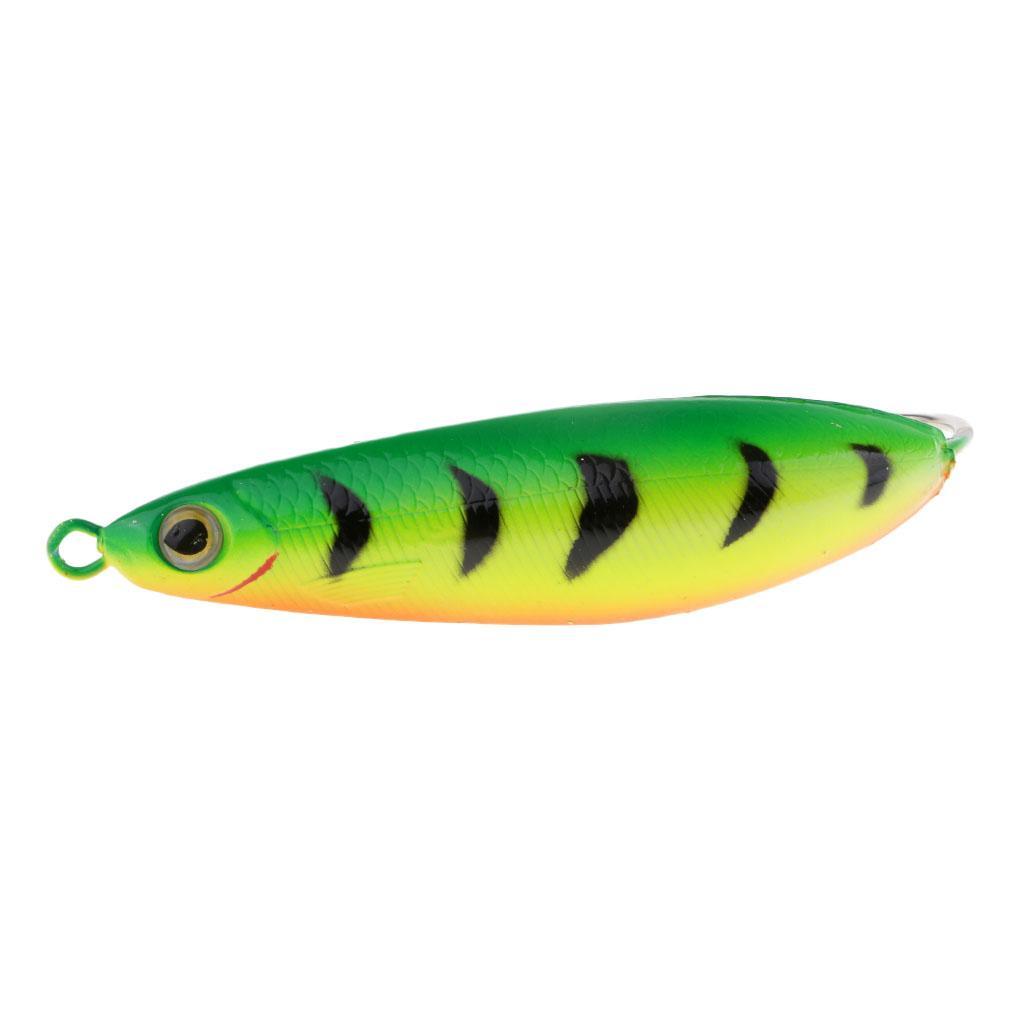 Minnow Spoon Baits 8.8cm 20g Freshwater Saltwater Crankbait Hard Bait Wobblers Ice Fishing Lure