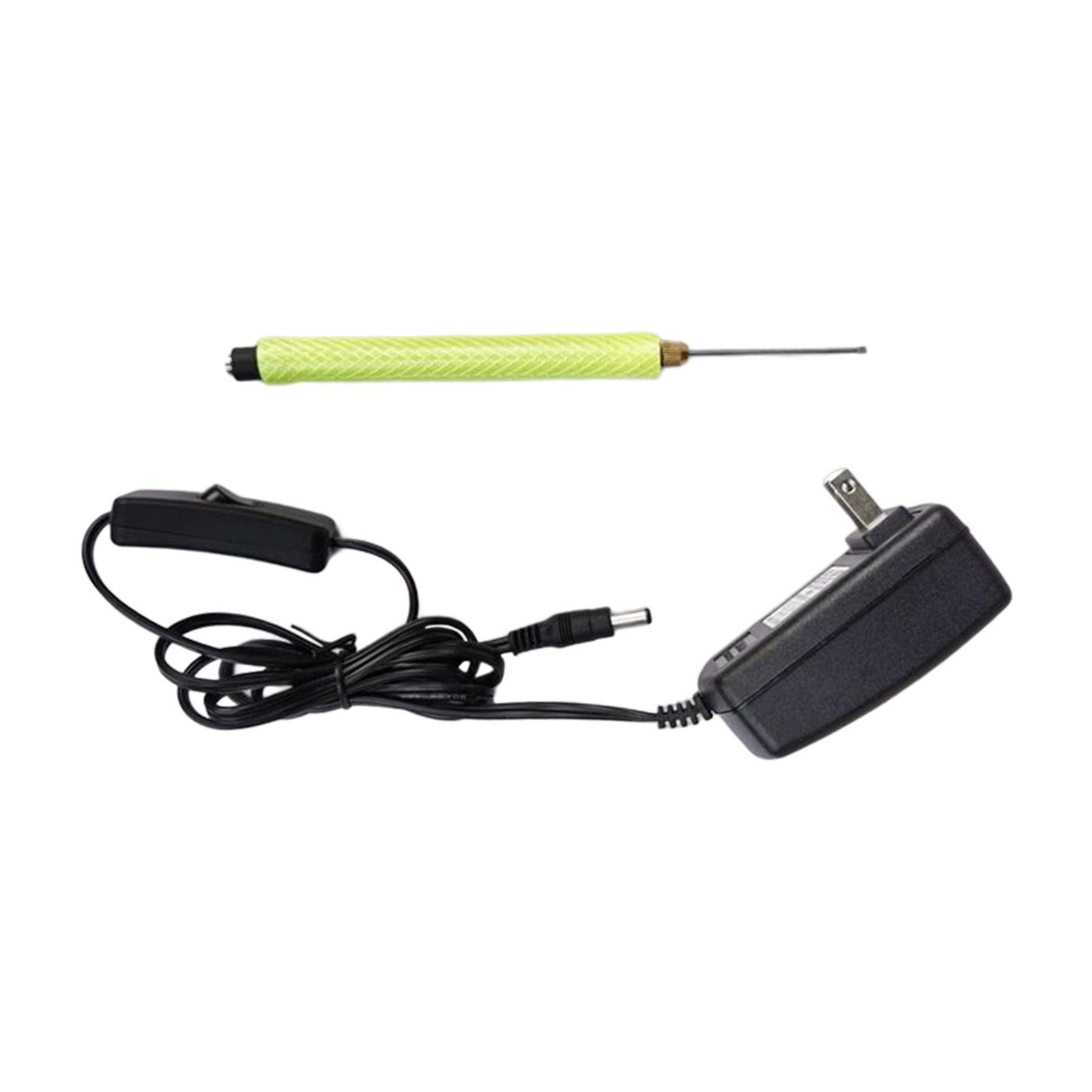 Foam Cutter  Adapter US Adapter Comfortable Craft Ergonomic Handle Non Slip Power Switch Hot Wire Foam Cutter for Foam Pearl Cotton