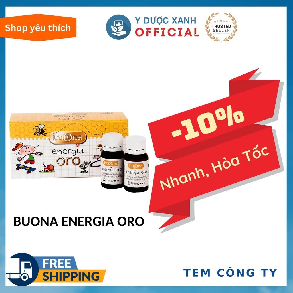 BUONA ENERGIA ORO, 10 lọ, Siro ăn ngon cho bé, trẻ em của Ý - Y Dược Xanh