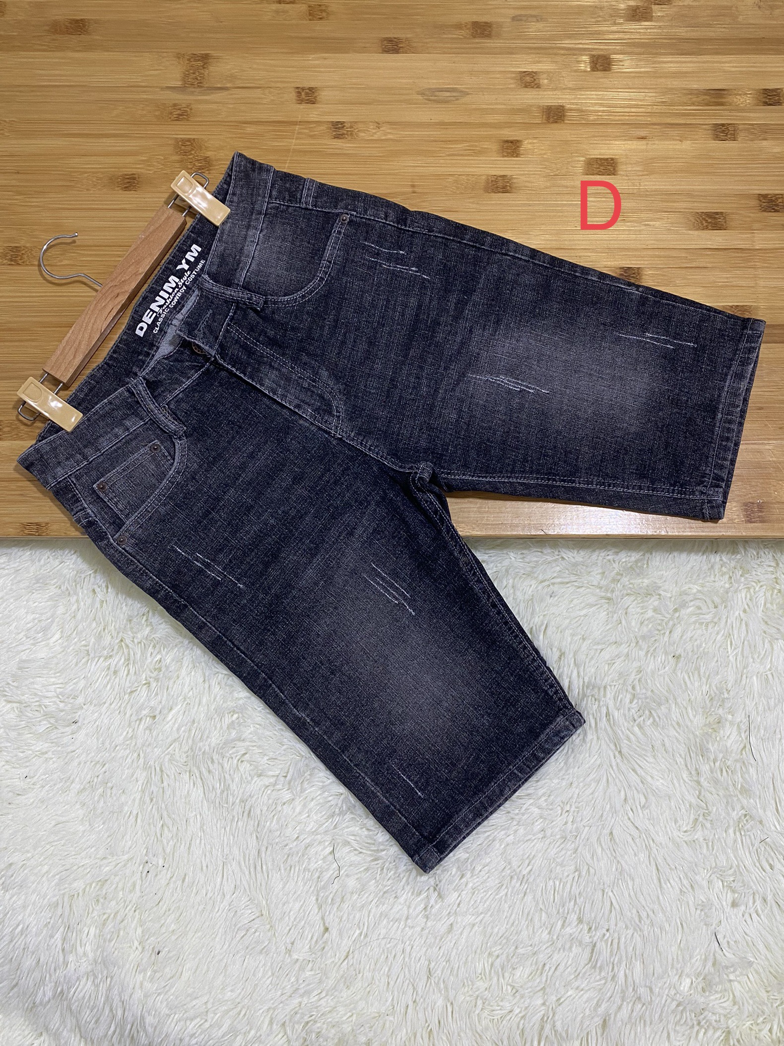 Quần SHORT jean NAM  cao cấp có size 28-38 . Vải dày và co giãn