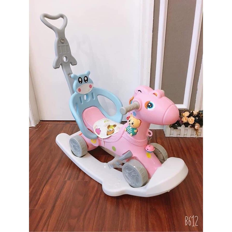 Ngựa bập bênh 2in1 đa năng
