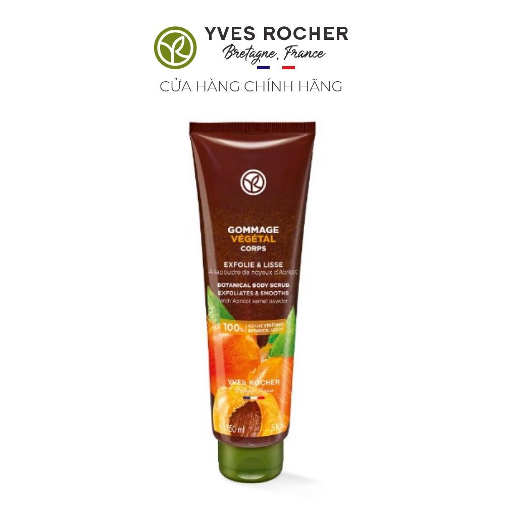 Tẩy tế bào chết cơ thể hạt mơ Yves Rocher Apricot Botanical Scrub 150ML