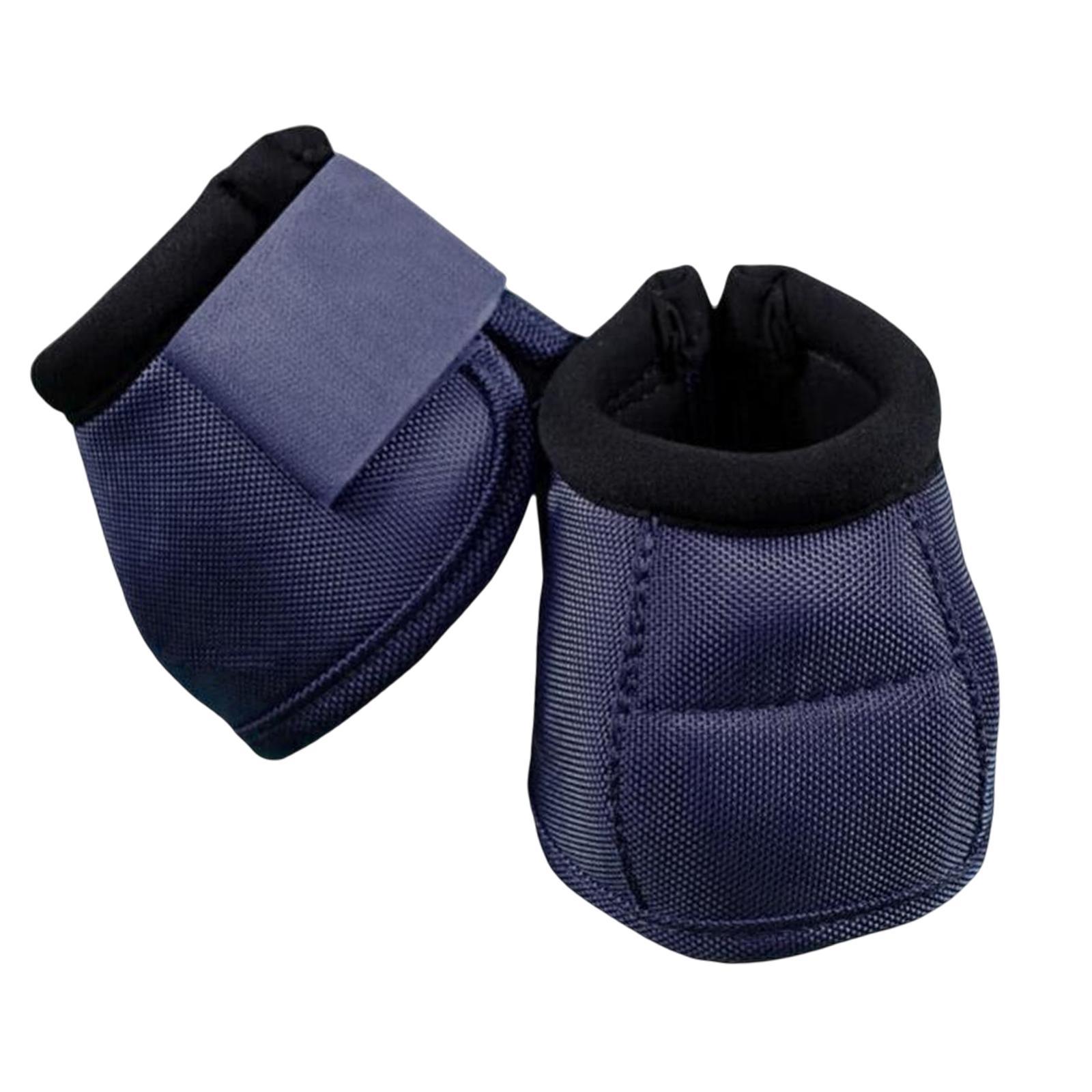 Horse Bell Boots Protector Guard Bowl Shock Absorbing Hoof Boot