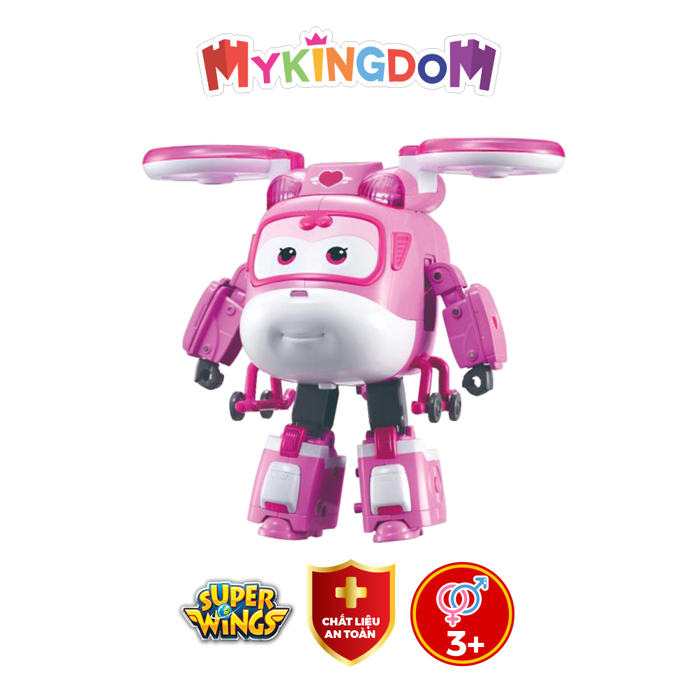 Đồ Chơi SUPERWINGS Robot Biến Hình Cỡ Lớn Có Đèn Và Âm Thanh  -  Dizzy YW740434