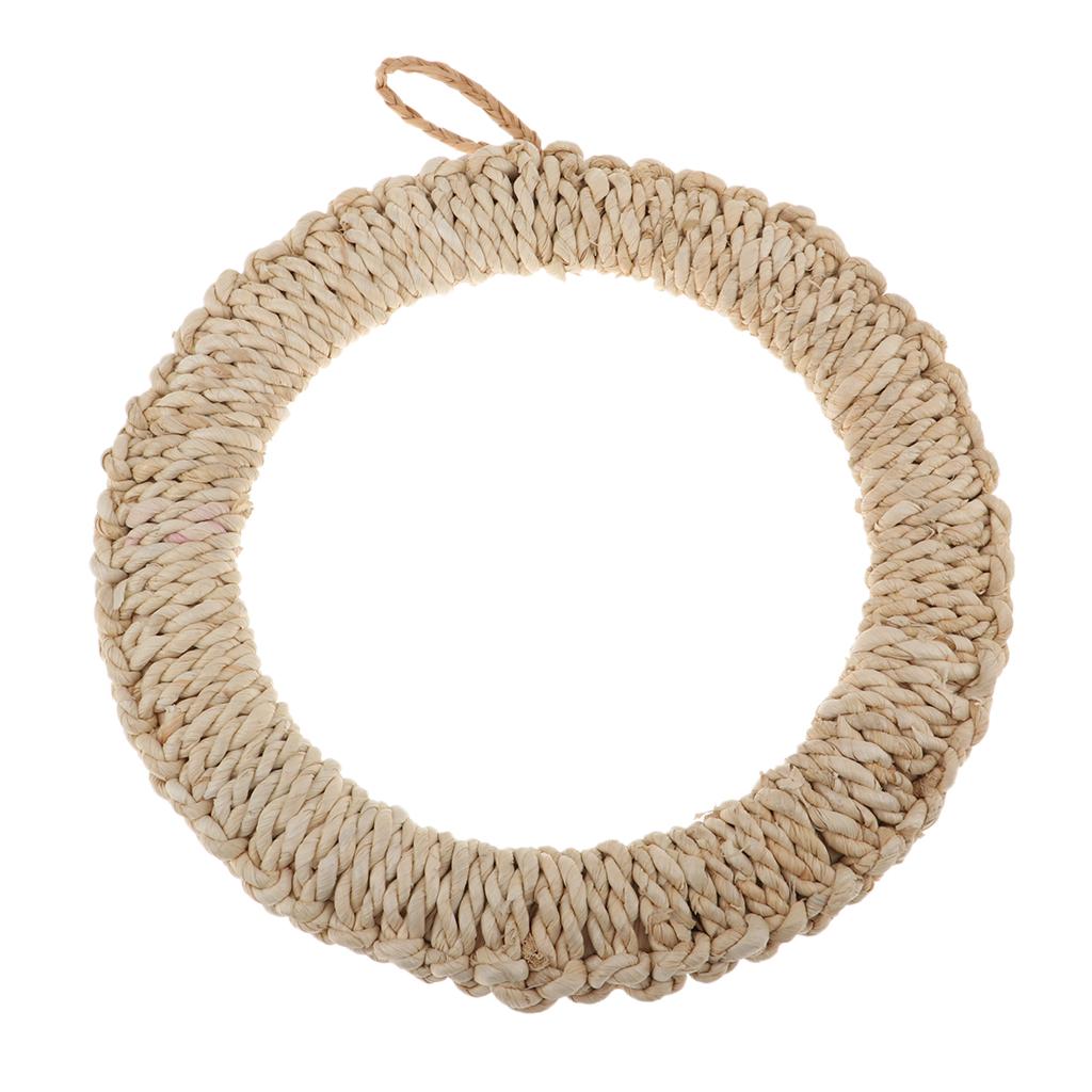 Natural Corn Straw Braided Pot Holder Mat Coaster Woven Placemat 5.9inch