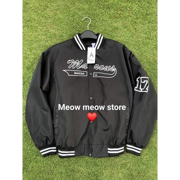 Áo khoác bomber jacket dù 2 lớp form rộng nam nữ