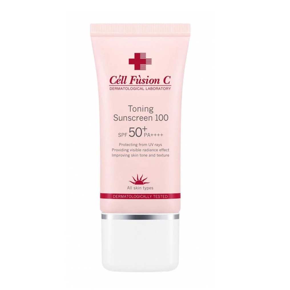 Kem chống nắng nâng tông Cell Fusion C Toning Sunscreen 100 SPF50+/PA++++ Mẫu mới (Nhập khẩu)