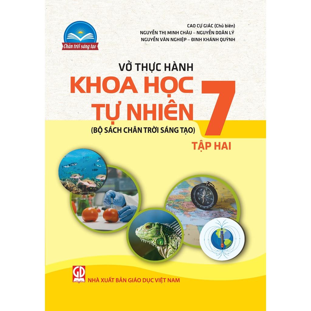 Sách - Combo Vở thực hành Khoa học tự nhiên 7 tập 1 + 2 ( Chân trời sáng tạo)