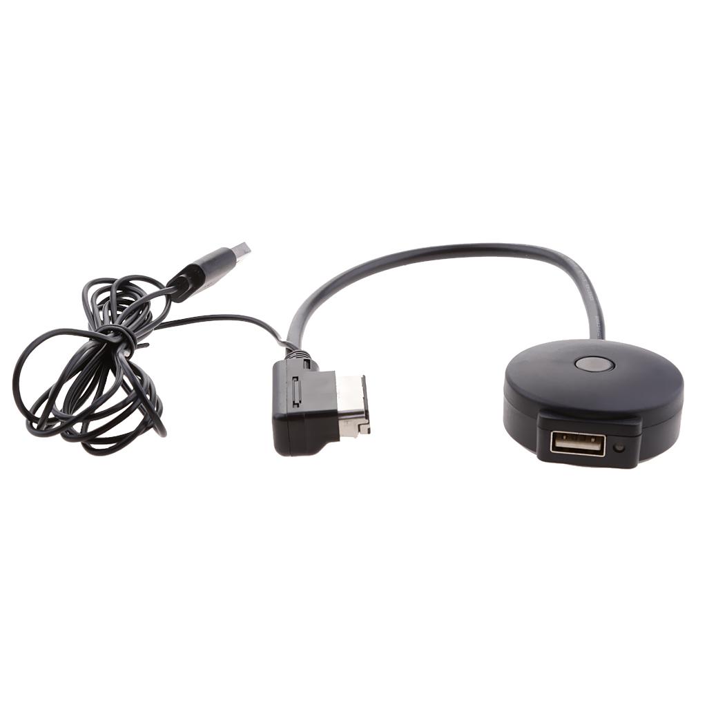 Media In AMI MDI To Bluetooth Audio And USB Male Cable For Audi Q5 Q7 A8