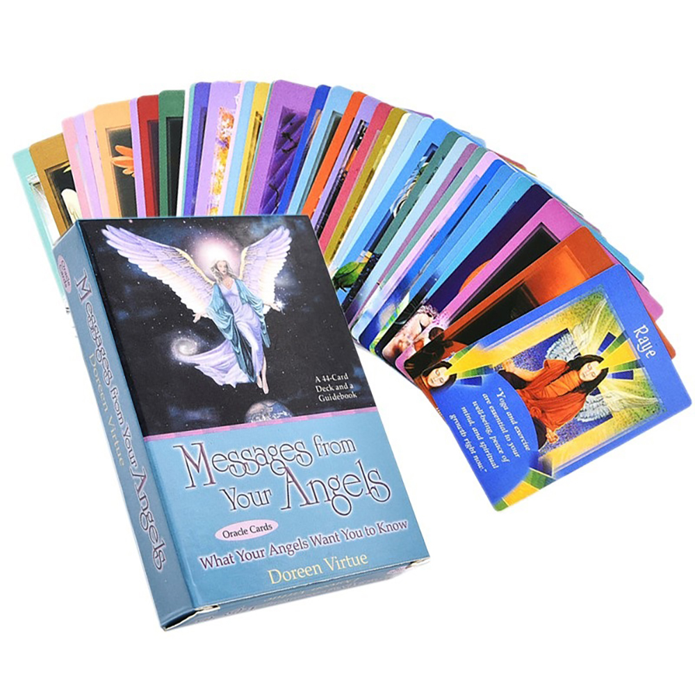 Bài Oracle Messages From Your Angels 44 Lá Bài Tặng File Tiếng Anh Và Đá Thanh Tẩy
