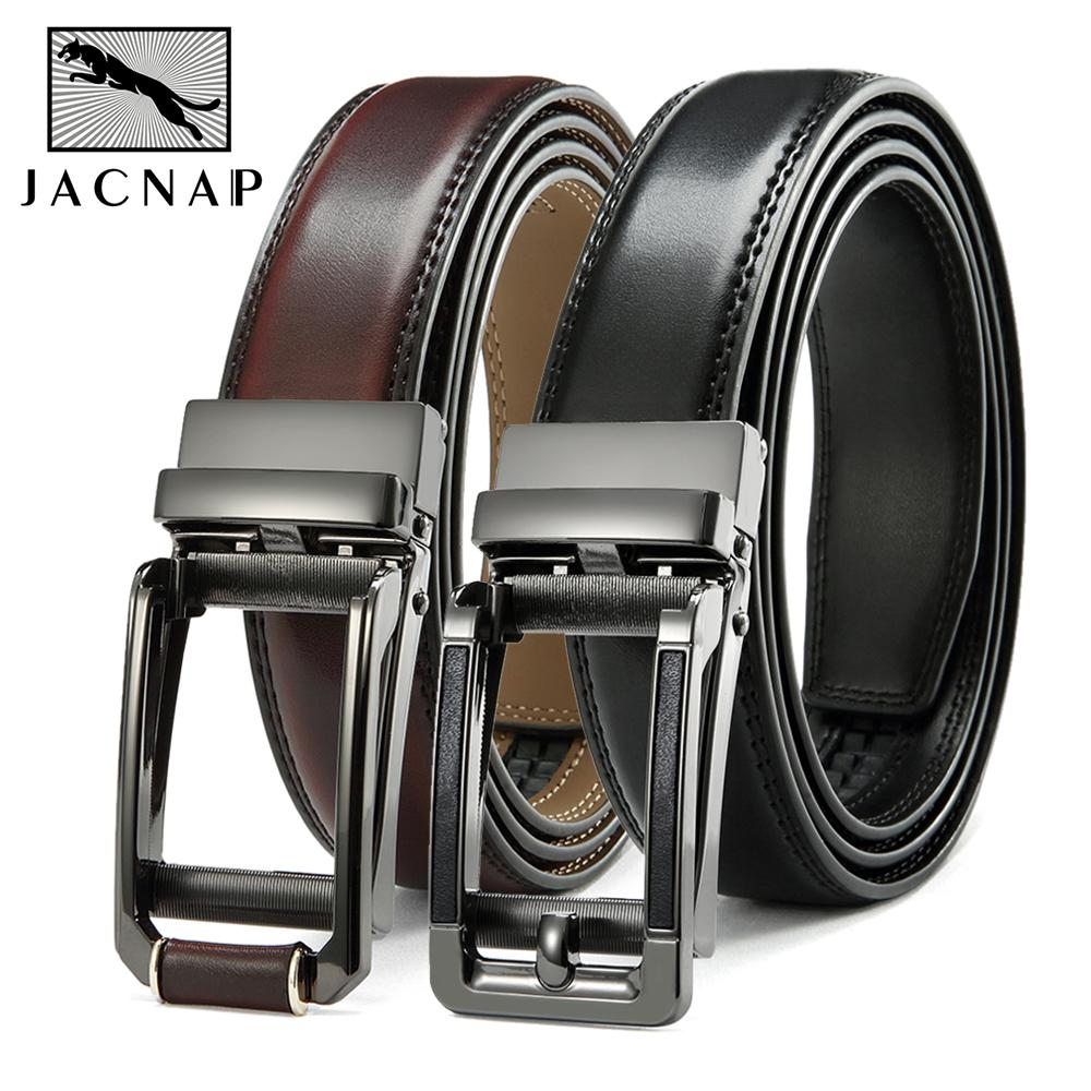 Ratchet Da Nam Dây Da Bò Quần Nhiều Màu Tự Động Có Thể Điều Chỉnh Dây Khóa Kim Loại Thắt Lưng Nam Ремень Мужской