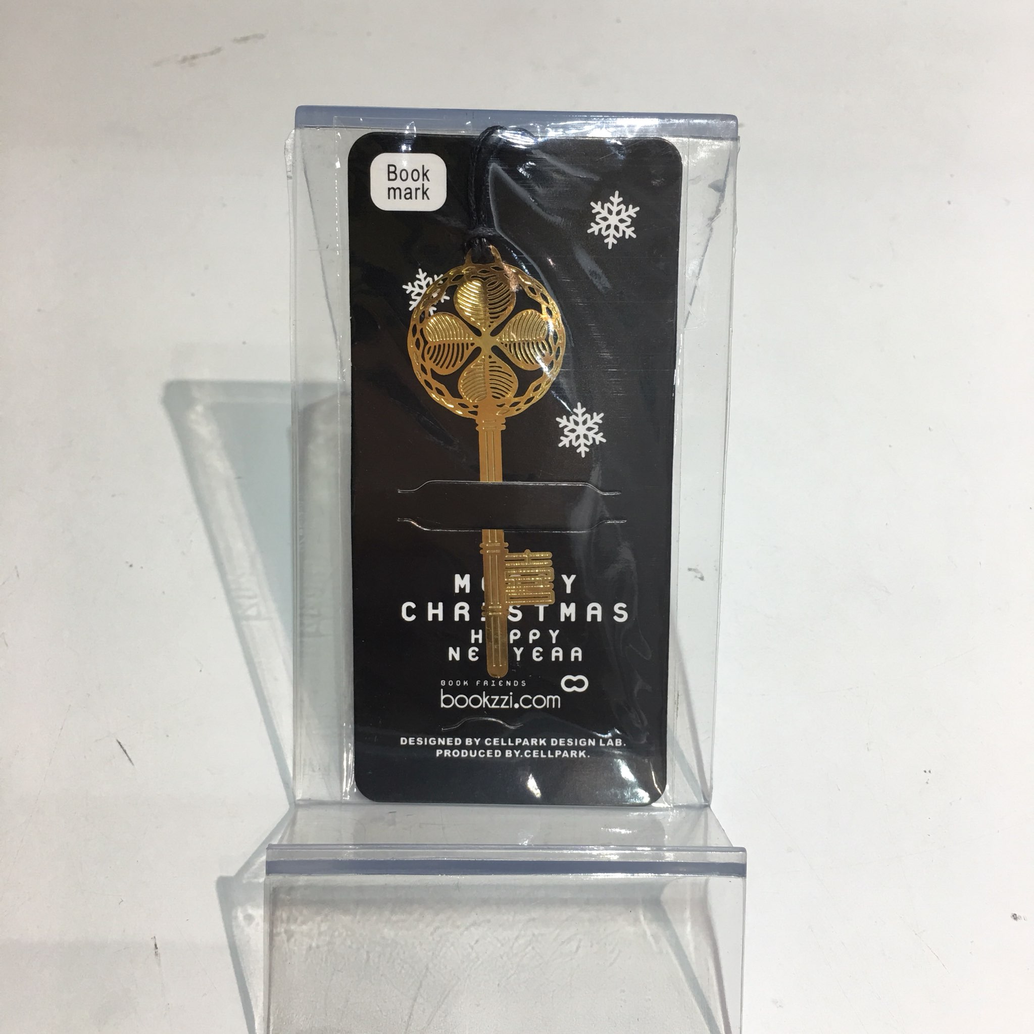 Bookmark kim loại HQ mạ vàng đồng - Chìa khóa