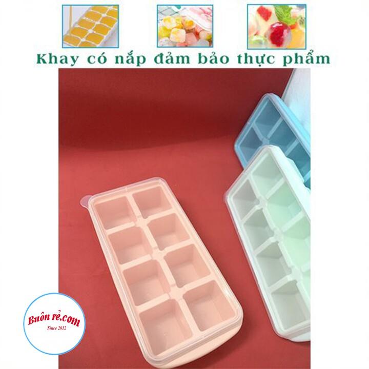 Khay đá có nắp 8 viên nhựa Việt Nhật (MS:6932) - 01266 Buôn rẻ