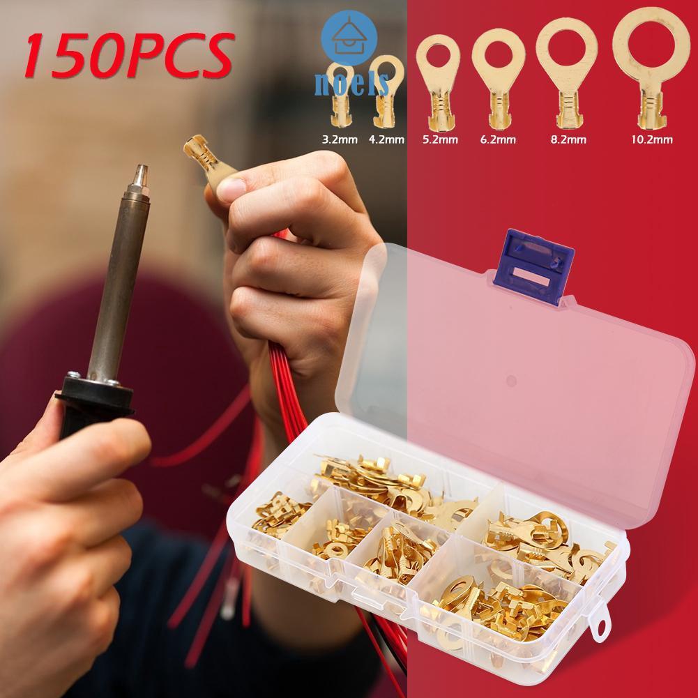 Set 150 Đầu Nối Dây Điện Không Cách Điện