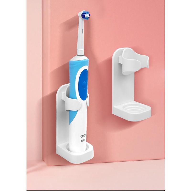 1PC Universal Toothbrush Stand Rack Organizer Electric Toothbrush Holder Wall-Mounted Holder Space Saving Bathroom Accessories