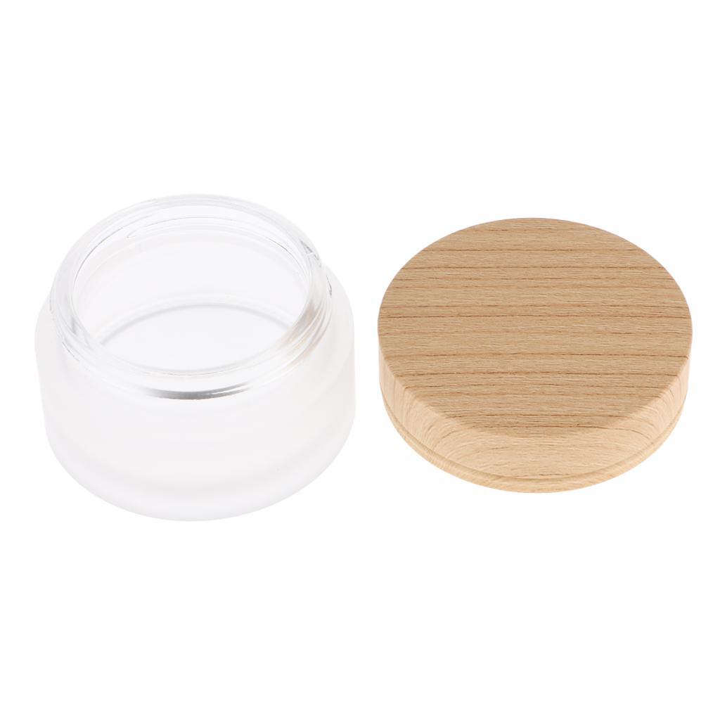 2 Pieces Empty Pot Cosmetic Bottle Makeup Tin Cream Lotion Container
