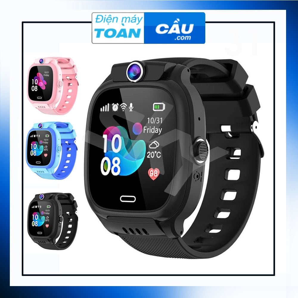 Đồng Hồ Thông Minh cho Trẻ em 6 đến 11 tuổi Lắp Sim Độc lập nghe gọi 2 chiều AMA Watch Y31 Hàng nhập khẩu